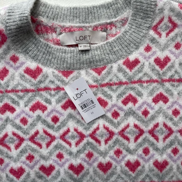 Loft heart sweater. - Picture 10 of 12